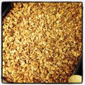 healthy homemade granola