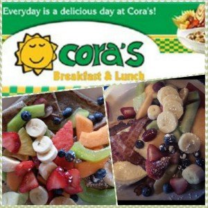 birthday lunch at cora