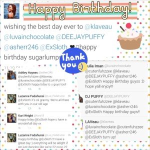 birthday twitter love