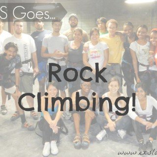 rock climbing