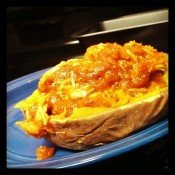 chicken marinara sweet potatoes