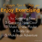 5 Simple Tip yo help you Enjoy Exercising | ExSloth.com