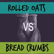 Substituting Rolled oats for Bread Crumbs and why you should via @ExSloth | ExSloth.com