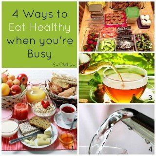 4 ways to eat healthy when you're busy | ExSloth.com