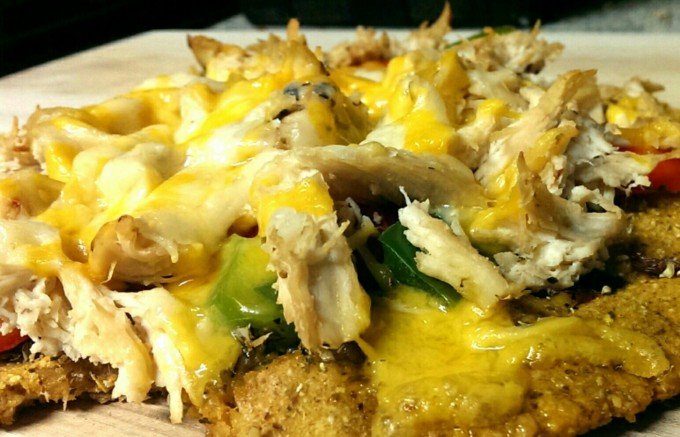 Vegan, GF, Sweet Potato Pizza Crust | @ExSloth