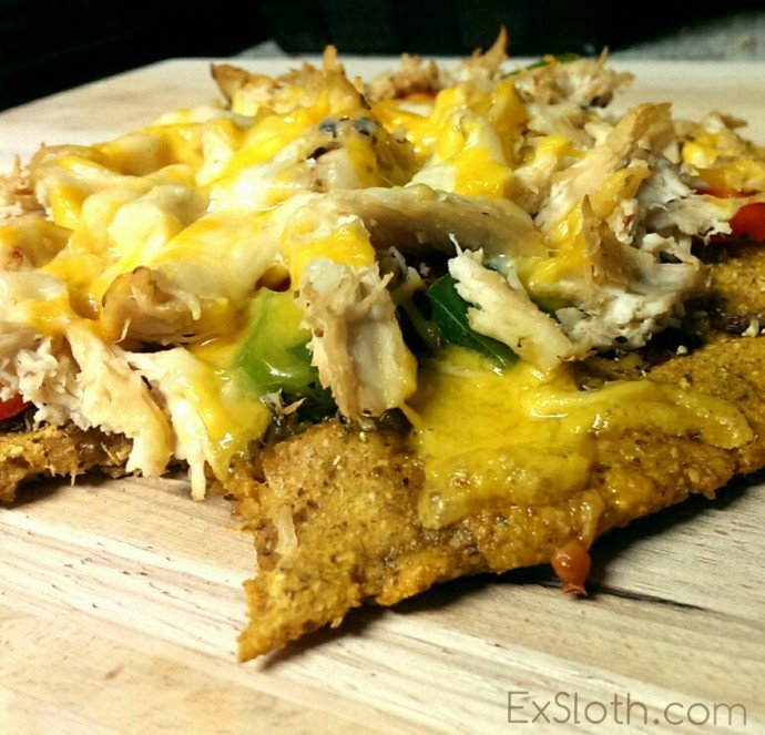Vegan, GF, Sweet Potato Pizza Crust | ExSloth.com