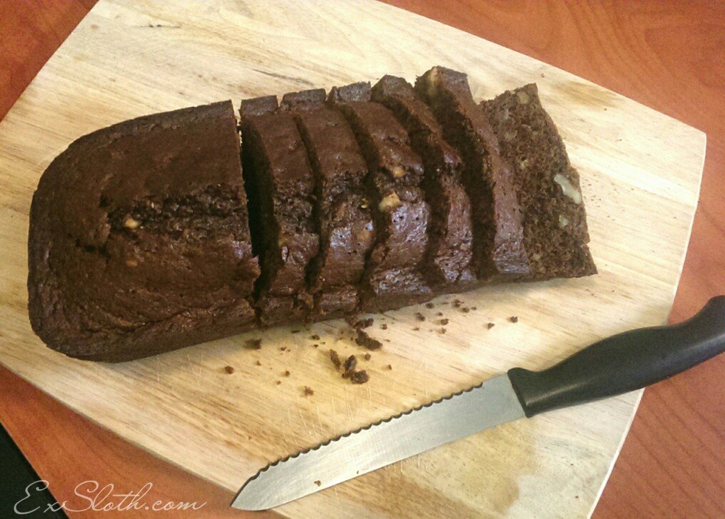 Chocolate Banana-Nut Bread | ExSloth