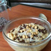 coconut cookie dough oats
