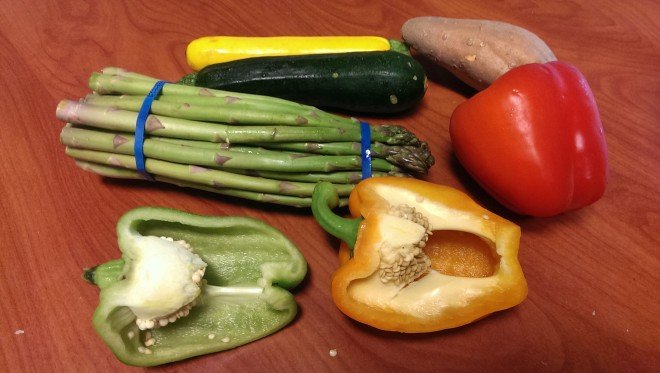 Veggies pre roasting