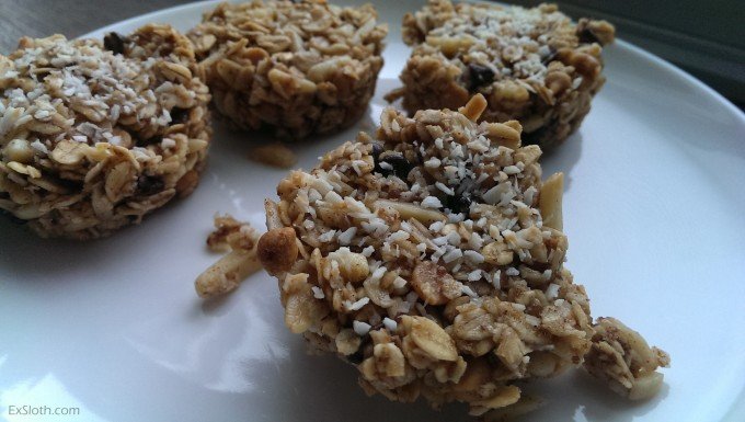 Coconut Granola Bites | ExSloth.com