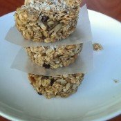 Coconut Granola Bites (Vegan, Gluten Free) | ExSloth.com