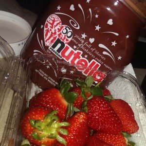 Nutella & Strawberries | ExSloth.com