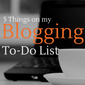 Blog To-Do-List | @ExSloth