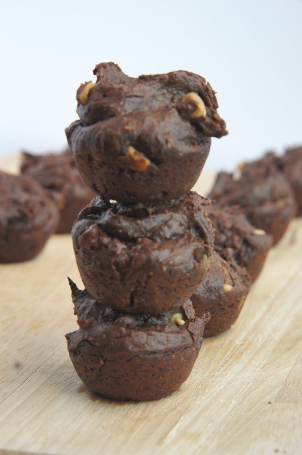 Flourless, Vegan Two Bite Brownies | @ExSloth