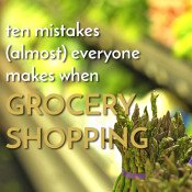 10 mistakes almost everyone makes when grocery shopping, that you should avoid to save money on groceries via @ExSloth | ExSloth.com