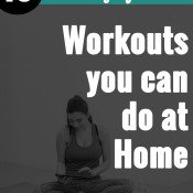 It isn't always easy to get to the gym, especially in the winter so here are 15 No Equipment Workouts you can easily do at home via @ExSloth | ExSloth.com
