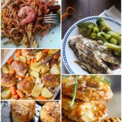 A round up of 20 Healthy Meat & Seafood Recipes for more varied dinners via @ExSloth | ExSloth.com