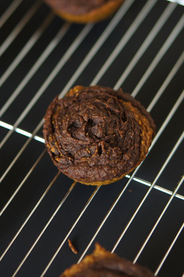 Recipe Bloopers: Pumpkin - Chocolate Muffins via @ExSloth| ExSloth.com