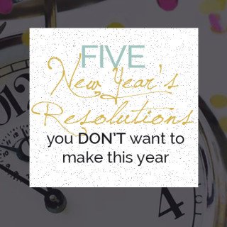 5 Health Related New Year's Resolutions you not to make this year via @ExSloth | ExSloth.com