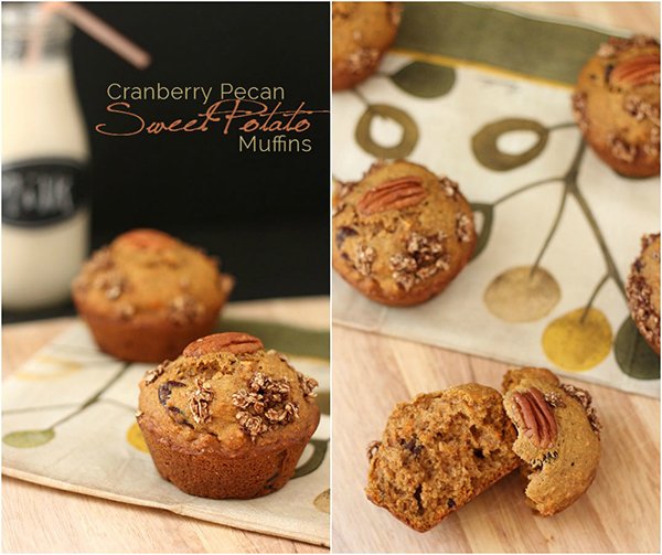 Cranberry Pecan Sweet Potato Muffins FB2