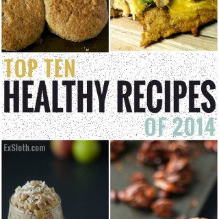 Top 10 Healthy Recipes of 2014 via @ExSloth | ExSloth.com #dairyfree