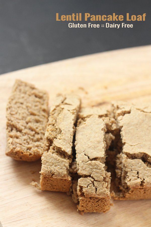 Lentil Pancake Loaf