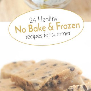 24 healthy no bake and frozen recipes to keep you cool this summer via @ExSloth | ExSloth.com