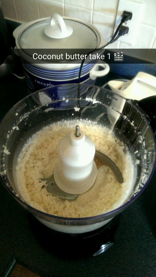 coconut butter large food processor