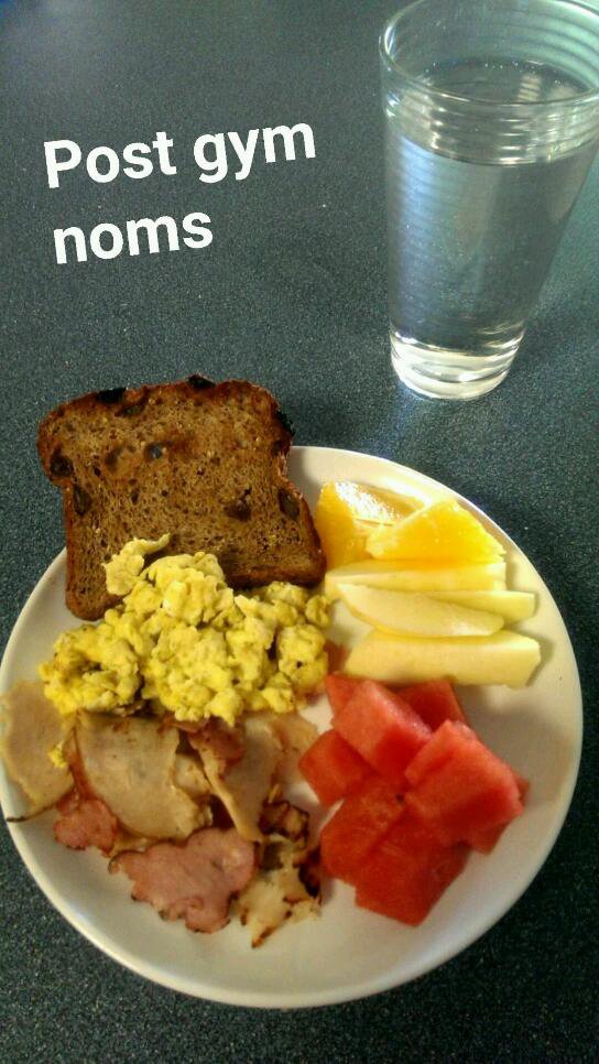 post gym food