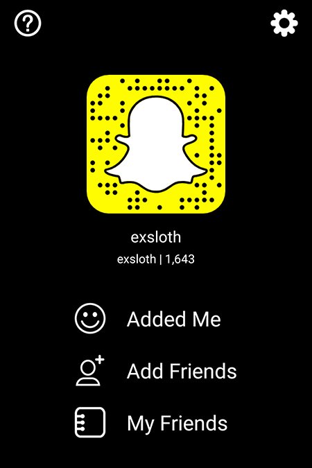 snapchat ghost exsloth