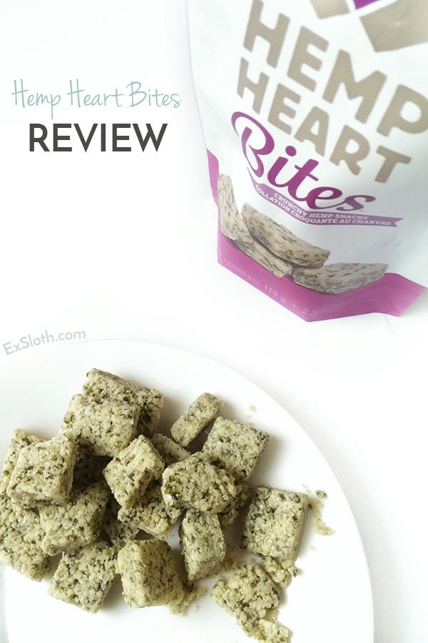 Manitoba Harvest Hemp Heart Bites (healthy, vegan, protein filled snack) Review and Giveaway (ends July 8, 2015) via @ExSloth | ExSloth