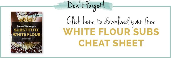 5 healthier white flour replacements for baking via @ExSloth | ExSloth.com