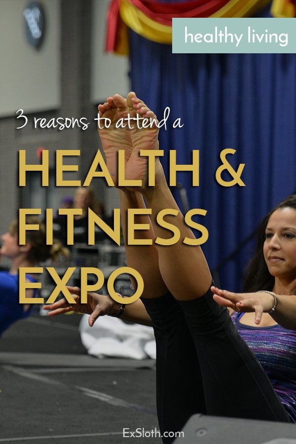 3 reasons to attend a health and fitness expo like canfitpor world fitness expo via @ExSloth | ExSloth.com
