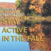 5 tips to help you stay active and fit this Fall via @ExSloth | ExSloth.com