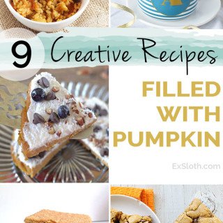 creative pumpkin filled recipes from #pumpkinweek2015 via @ExSloth | ExSloth.com