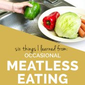 6 lessions learned from occasional meatless eating via @ExSloth | ExSloth.com