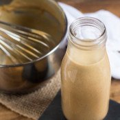 Vegan Gingerbread Flavoured Homemade Coffee Creamer via @ExSloth | ExSloth.com