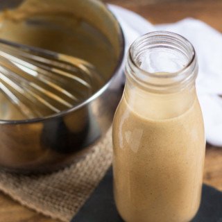 Vegan Gingerbread Flavoured Homemade Coffee Creamer via @ExSloth | ExSloth.com