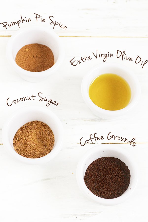 DIY Pumpkin Spice Latte Coffee Lip Scrub via @ExSloth | ExSloth.com