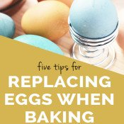 5 tips to help you replace eggs when baking (Vegan baking) via @ExSloth | ExSloth.com