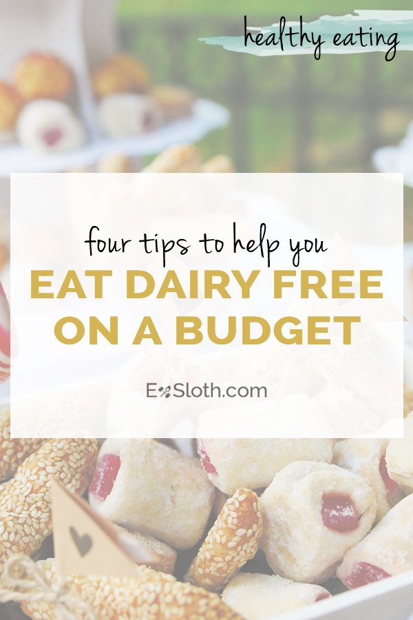 Four tips to help you eat dairy free on a budget via @ExSloth | ExSloth.com