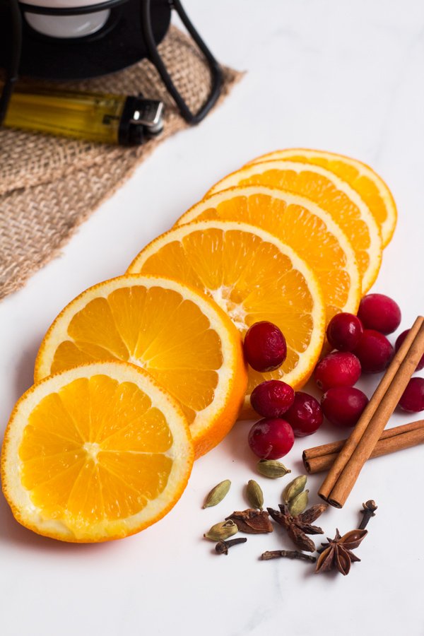 Holiday Simmering Spices for one room (Orange & Cranberry) via @ExSloth | ExSloth.com