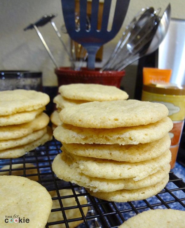 No Chill Vegan Sugar Cookies via The Fit Cookie