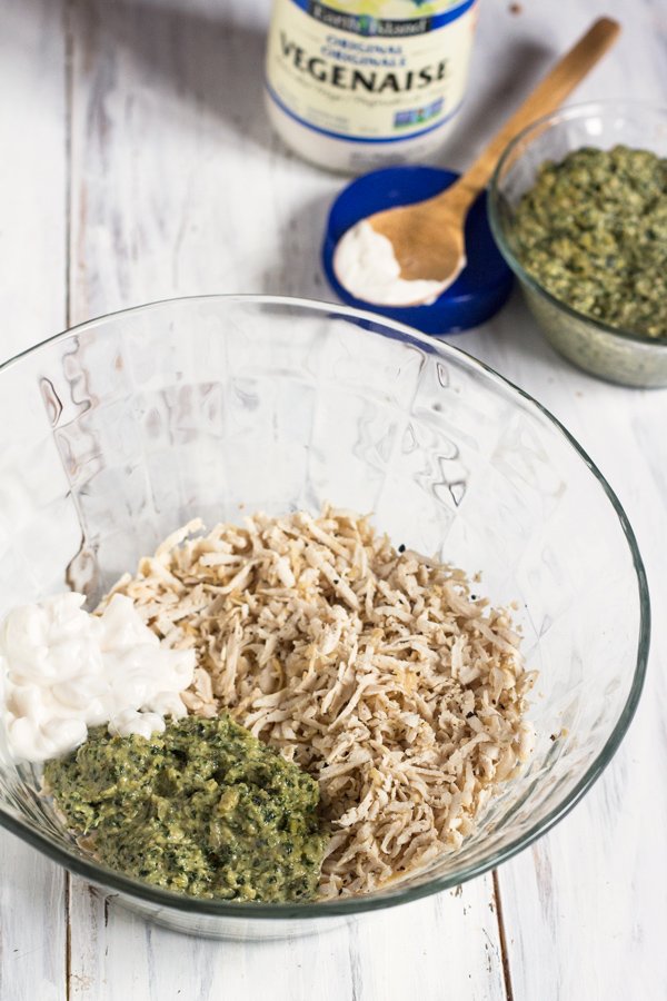 Vegan Tofu Pesto Sandwich via @ExSloth | ExSloth.com