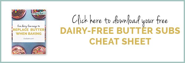 5 healthy diary-free butter replacements for baking via @ExSloth | ExSloth.com