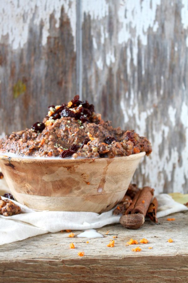 Carrot Poppy Seed Buckwheat Porridge via Chronicles of Passion