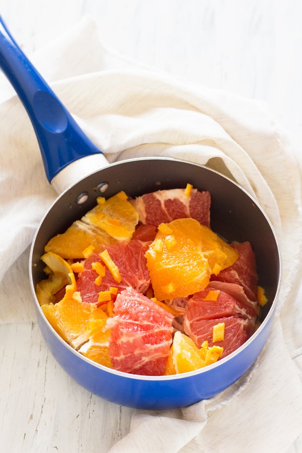 Orange Grapefruit Chia Seed Marmalade + 4 citrus-packed vegan recipes via @ExSloth | ExSloth.com