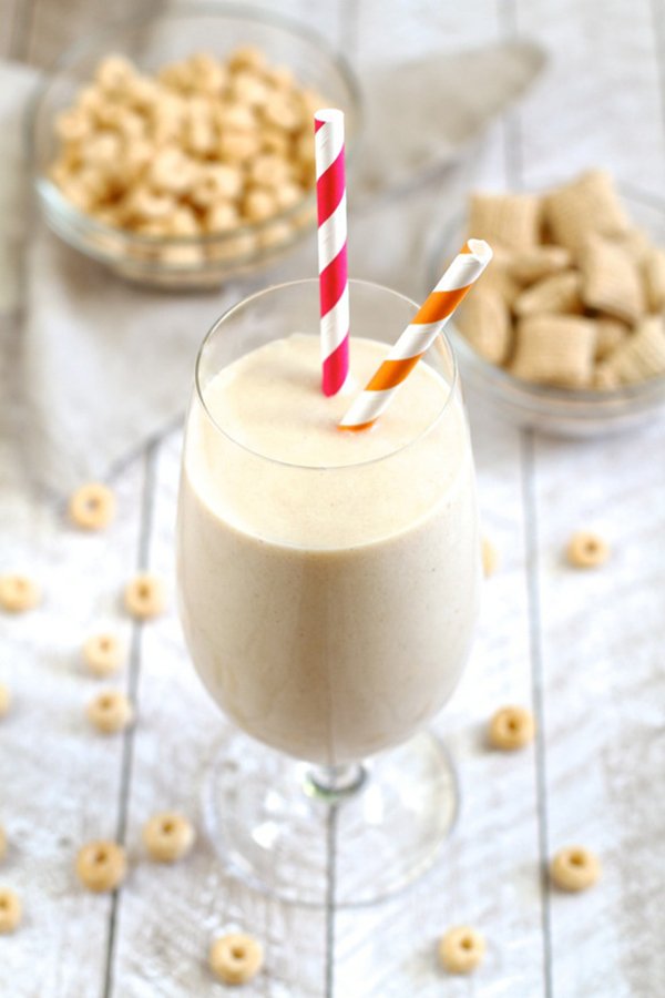 Cereal Milk Protein Smoothie