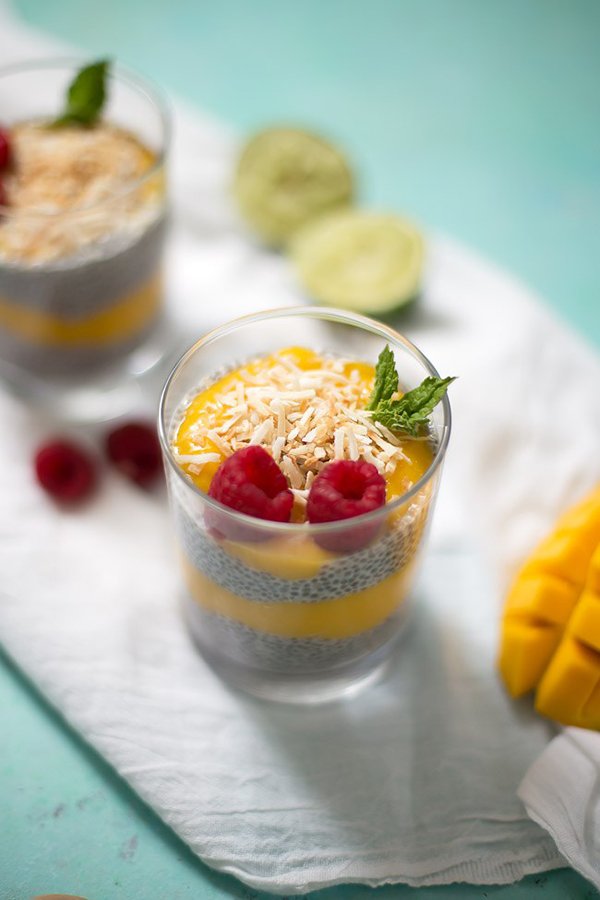 Mango Chia Pudding