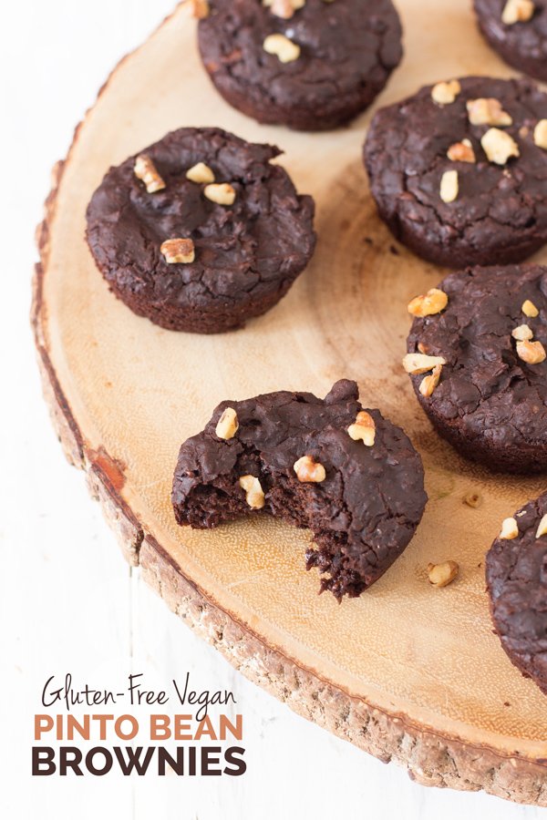 These vegan pinto bean brownies are moist, chewy and choked full of protein. They're also super rich and chocolatey without being overwhelmingly sweet. @ExSloth | ExSloth.com